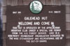 Galehead Hut sign - White Mountains NH 